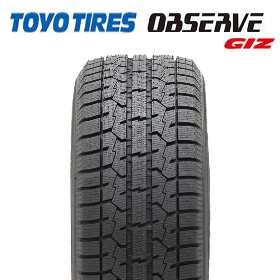 2025年製 新品 4本価格 215/50R17 91T TOYO トーヨー OBSERVE GARIT GIZ 冬 プリウスα ジェイド インサイト 会社宛 送料無料 NO,TY1775の画像