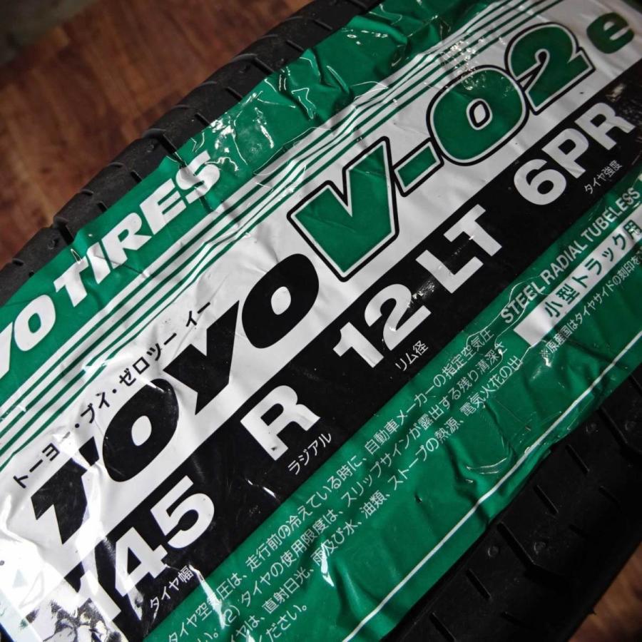 軽バン軽トラ 21年TOYO 145R12 LT 6PR 2本送料込み⛰️ TOYO TIRES（トーヨータイヤ） 軽トラック・軽バン用 145R12 6PR LT