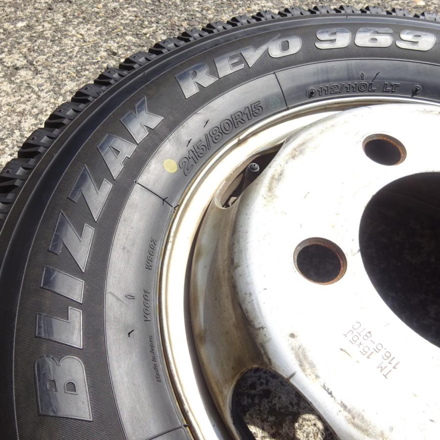 ブリザック 未使用品 215/80R15 112/110 LT ブリヂストン REVO ブリザック 未使用品 215/80R15 112/110 LT ブリヂストン REVO