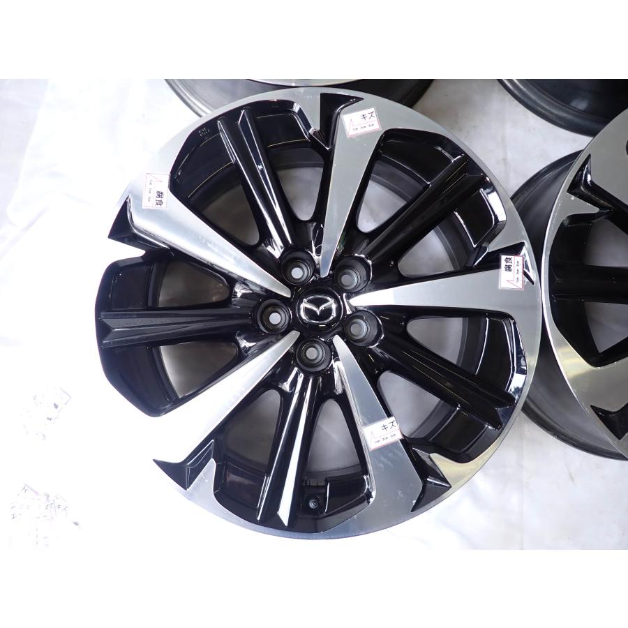 4本 会社宛 送料無料 20×7.5J マツダ CX-60 プレミアム 純正 アルミ 5
