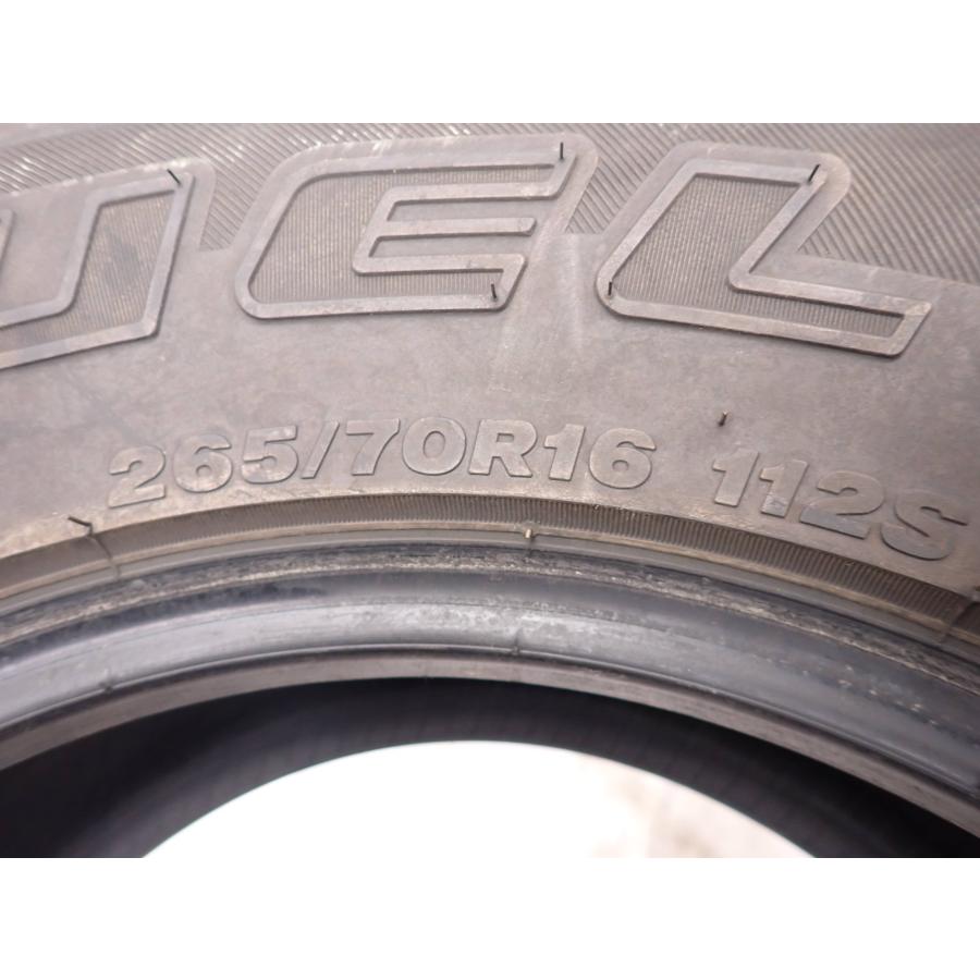 BS BRIDGESTONE DUELER H/L 850 265/70R16 16インチ 夏タイヤ 4本 バリ溝 90プラド ハイラックスサーフ パジェロ等　(KTT712)クレジットカード QRコード決済可能 DUELER 夏4本SET 会社宛 送料無料 265/70R16 112S ブリヂストン