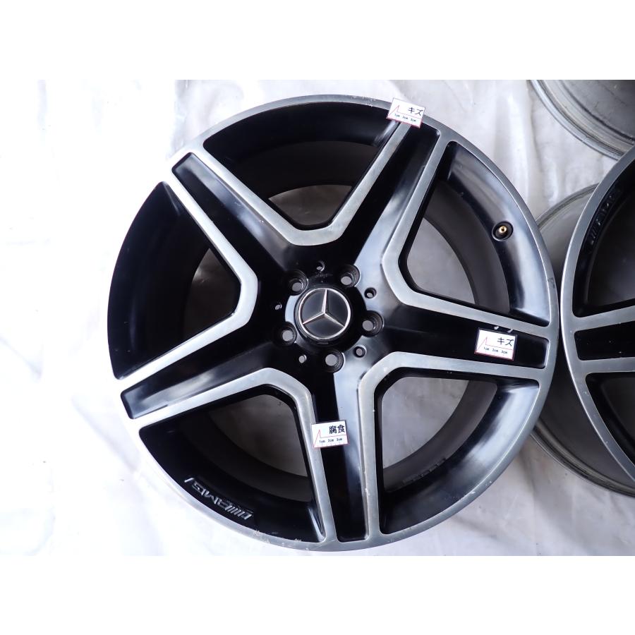 4本SET 会社宛 送料無料 20×9J ベンツ AMG GLE 純正 アルミホイール 5