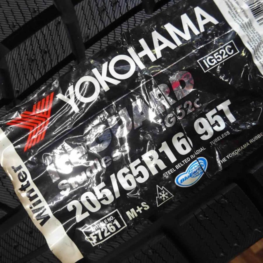 新品未使用 在庫品　ヨコハマ iceGUARD IG52C 205/65R16 4本 iceGUARD 2025年製 YOKOHAMA 205/60R16 92T iG52c ヨコハマタイヤ