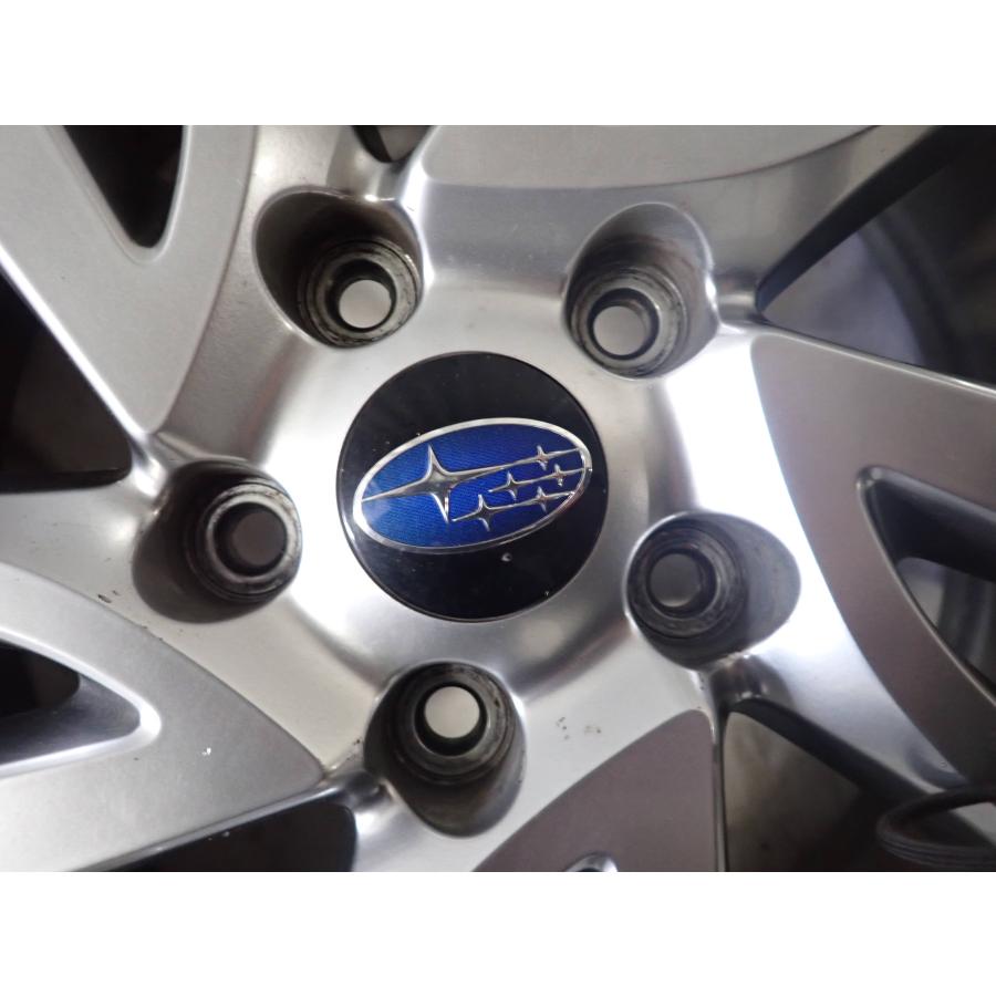 4本SET 会社宛 送料無料 18×7.5J スバル 純正 アルミ ホイール 5穴 PCD