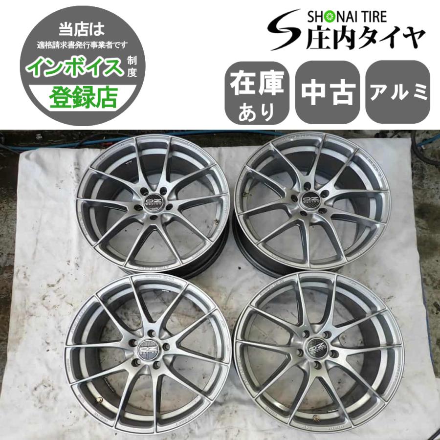 4本SET 会社宛 送料無料 17×7.5J OZ LEGGERA HLT アルミ 5穴 PCD 100mm