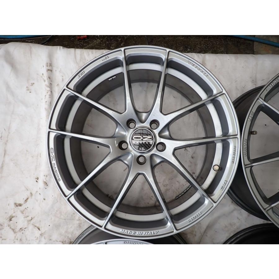 4本SET 会社宛 送料無料 17×7.5J OZ LEGGERA HLT アルミ 5穴 PCD 100mm