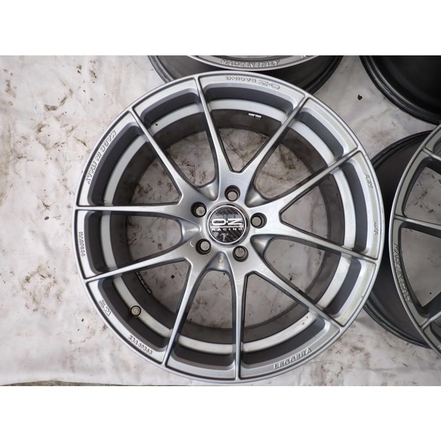 4本SET 会社宛 送料無料 17×7.5J OZ LEGGERA HLT アルミ 5穴 PCD 100mm