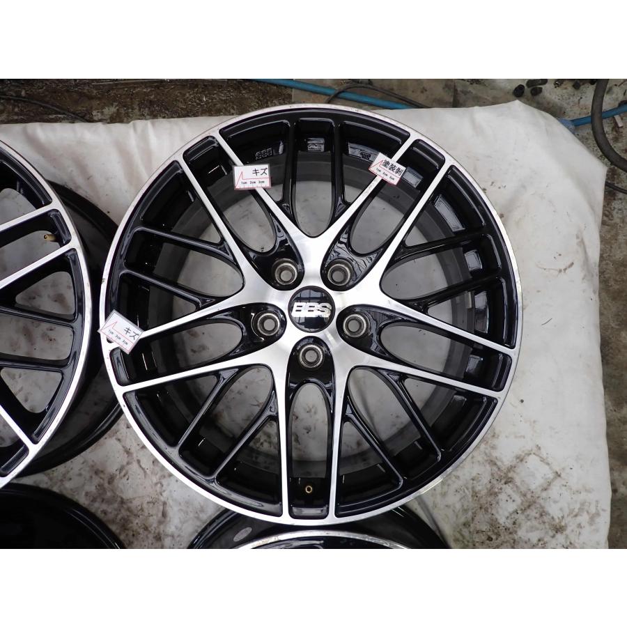 4本SET 会社宛送料無料 18×7.5J BBS Germany CS ジャーマニー アルミ 5