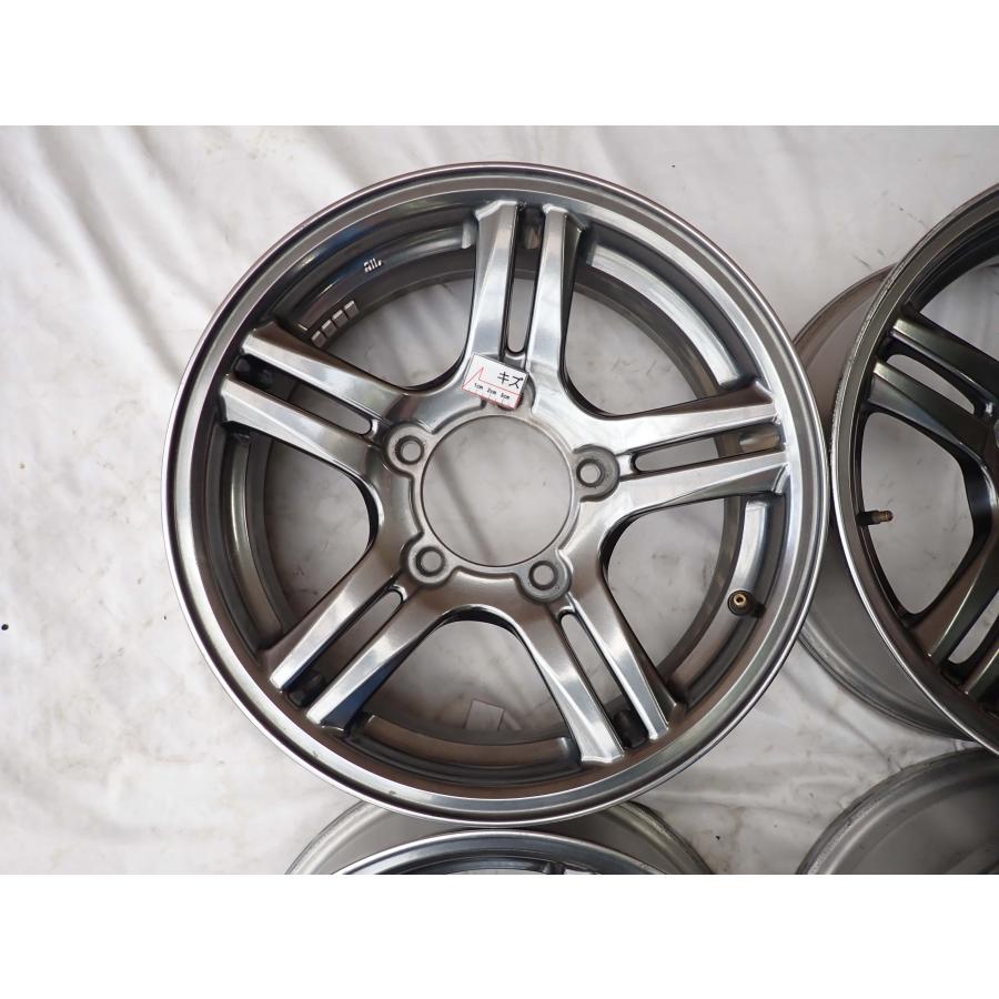 SUZUKI スズキ JB23 ジムニー 純正アルミホイール 16インチ 4本 5.5J5HPCD139.7+22　(MHA819) クレジットカード QRコード決済可能 SUZUKI スズキ JB23 ジムニー 純正アルミホイール 16インチ 4本 5.5