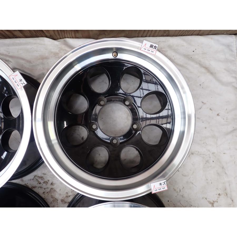 4本SET 会社宛 送料無料 15×8J ミッキートンプソン風 アルミ ホイール