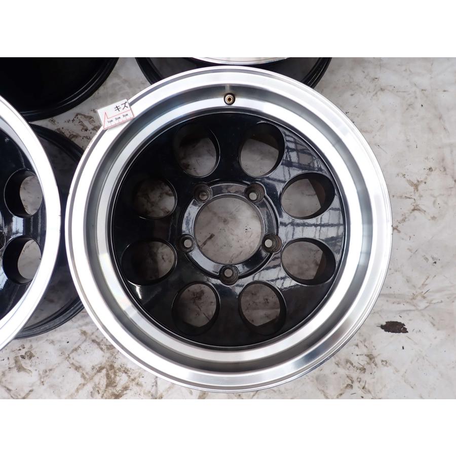4本SET 会社宛 送料無料 15×8J ミッキートンプソン風 アルミ ホイール