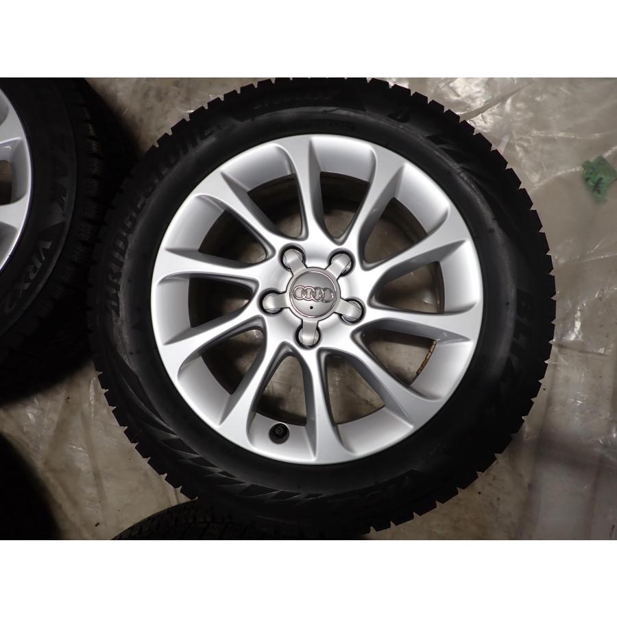 冬4本SET 会社宛 送料無料 205/55R16×6.5J 91Q ブリヂストン ブリザック VRX2 2021年製 アウディ純正 アルミ A3 店頭交換OK 特価 NO,W2359の画像