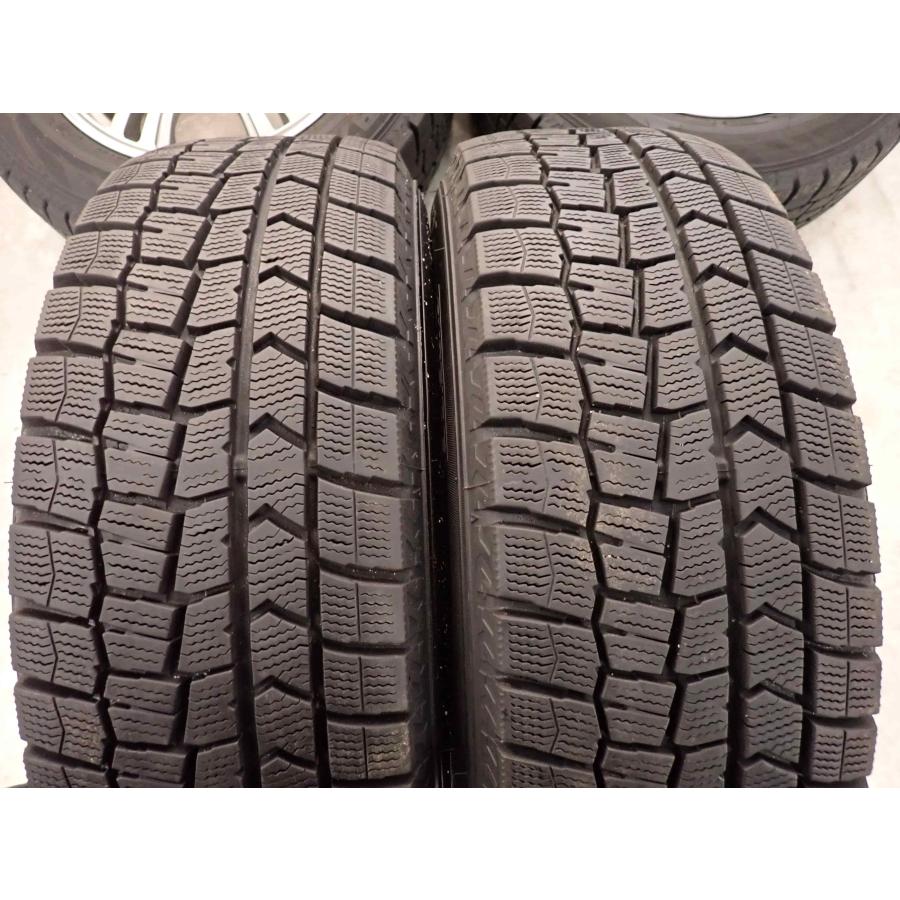 冬 4本SET 会社宛 送料無料 195/65R15×6J 91Q ダンロップ WINTER MAXX WM02 2023年製 ノア ヴォクシー エスクァイア ステップW NO,W2381の画像