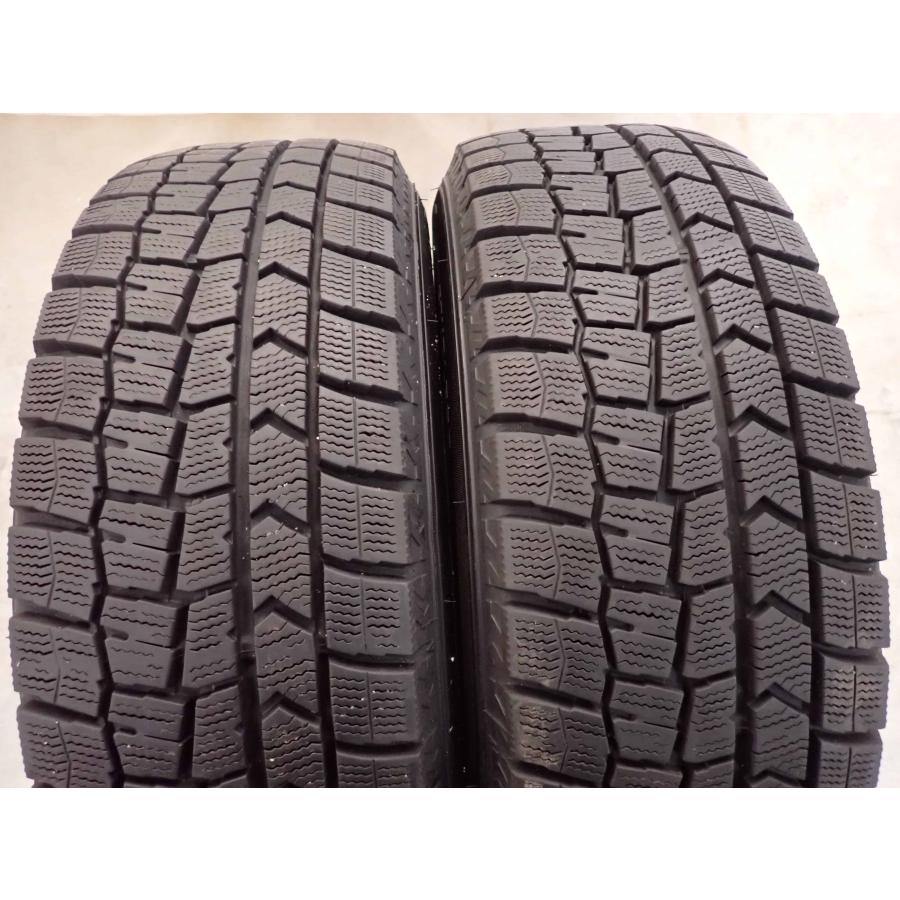 冬 4本SET 会社宛 送料無料 195/65R15×6J 91Q ダンロップ WINTER MAXX WM02 2023年製 ノア ヴォクシー エスクァイア ステップW NO,W2381の画像