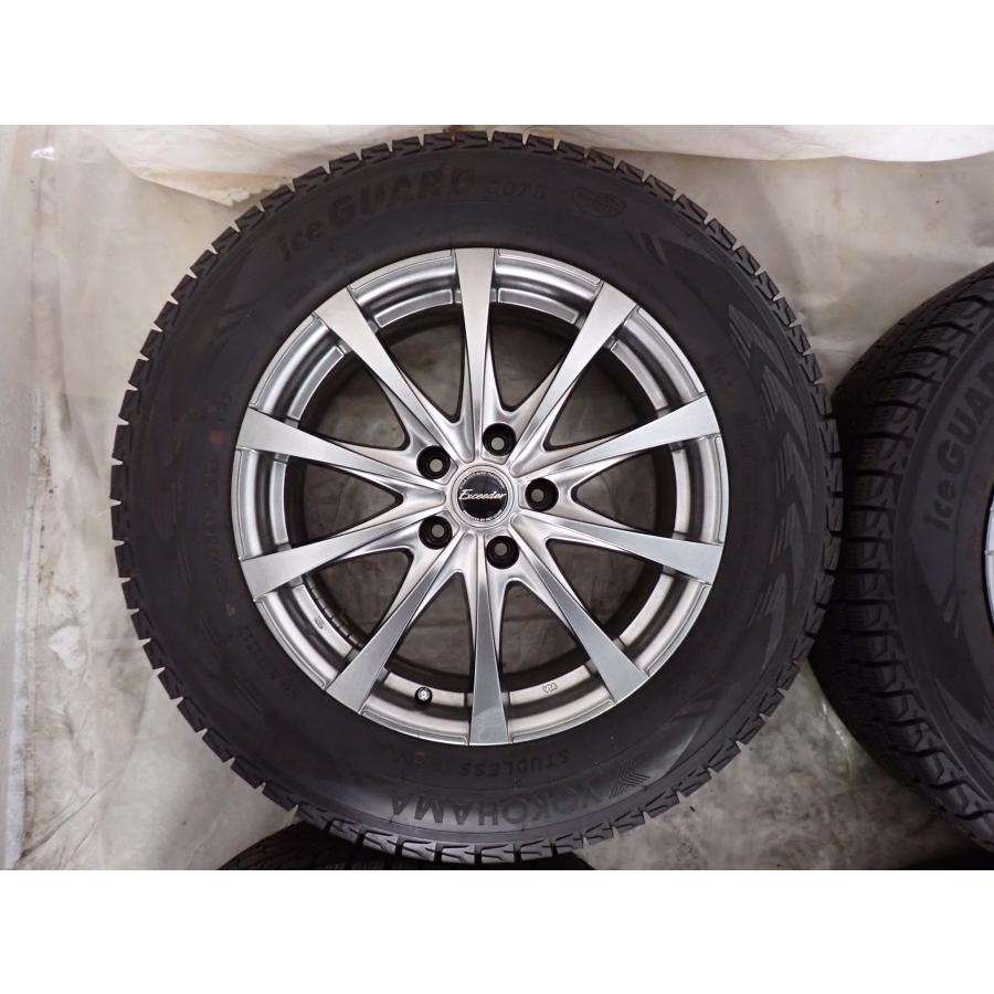 iceGUARD 冬4本SET 会社宛 送料無料 225/65R17×7J 102Q ヨコハマ 