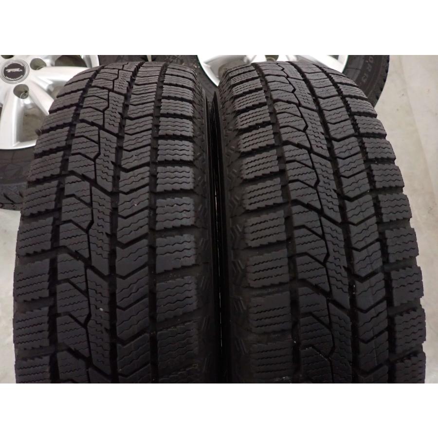 冬4本SET 会社宛 送料無料 155/80R13×4.5J 79Q トーヨー オブザーブ GIZ2 2021年製 アルミ パッソ ヴィッツ ブーン 店頭交換OK NO,W2406の画像