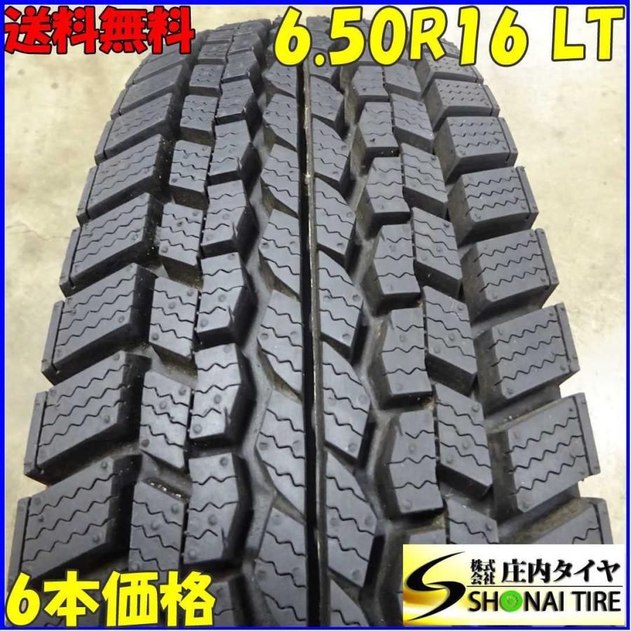 DUNLOP（ダンロップ） 6.50R16 10PR LT スタッドレスタイヤ 6本SET 