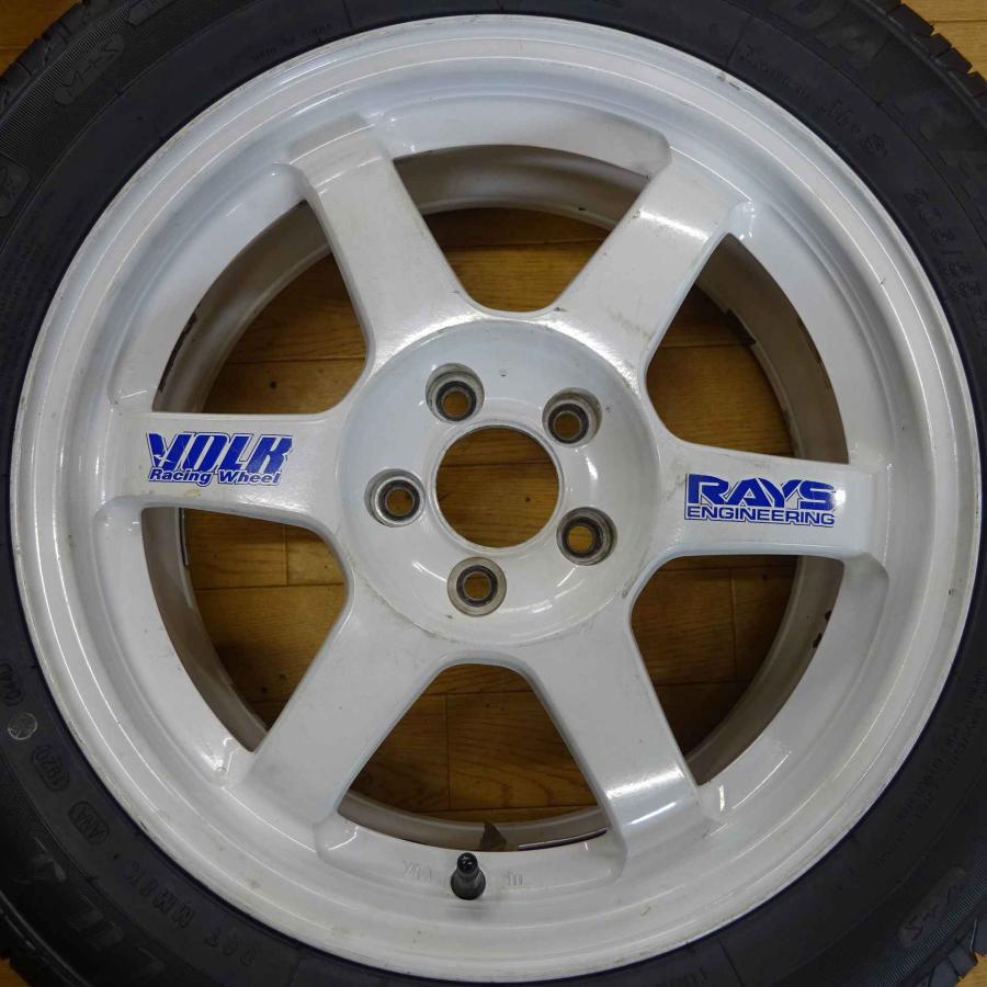 会社宛 送料無料 205/55R16×7J 91V サマータイヤ＆アルミ 4本SET