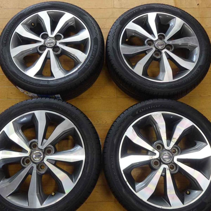 会社宛 送料無料 165/55R15×4.5J 75V サマータイヤ＆アルミ 4本SET