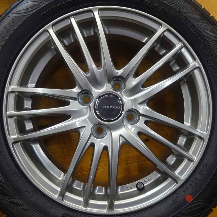 エナセーブ 会社宛 送料無料 185/60R15×5.5J 84H サマータイヤ＆アルミ 