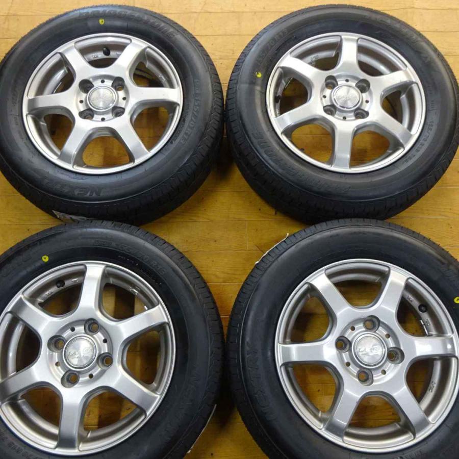 NEXTRY 155/70R13×4J 75S サマータイヤ&アルミ 4本SET NEXTRY 155/70R13×4J 75S サマータイヤ&アルミ 4本SET