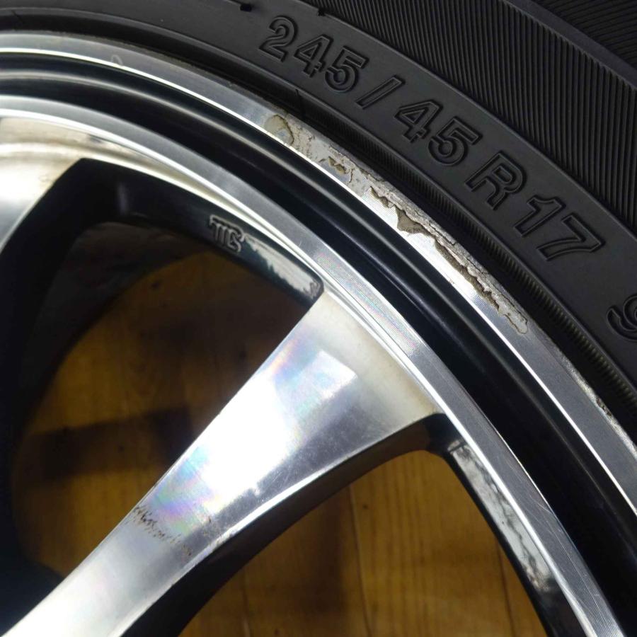iceGUARD 冬4本SET 会社宛 送料無料 225/45R17×7J 91Q ヨコハマ アイス