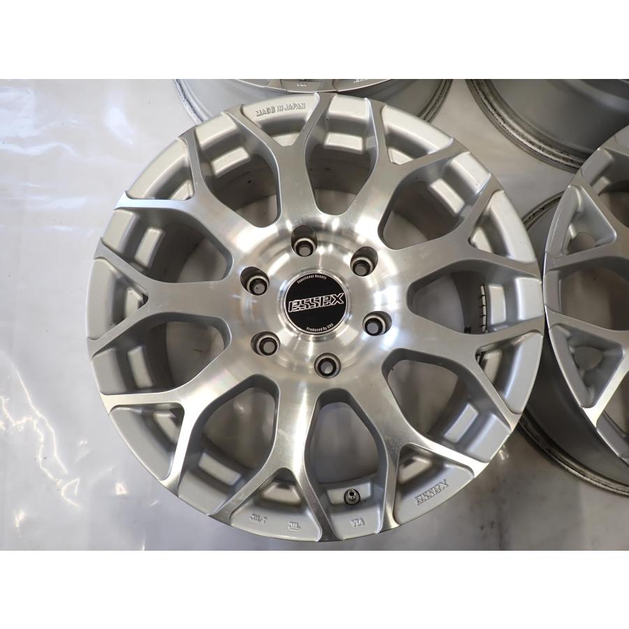 4本SET 会社宛 送料無料 17×7J ESSEX EM-17 アルミホイール 6穴 PCD