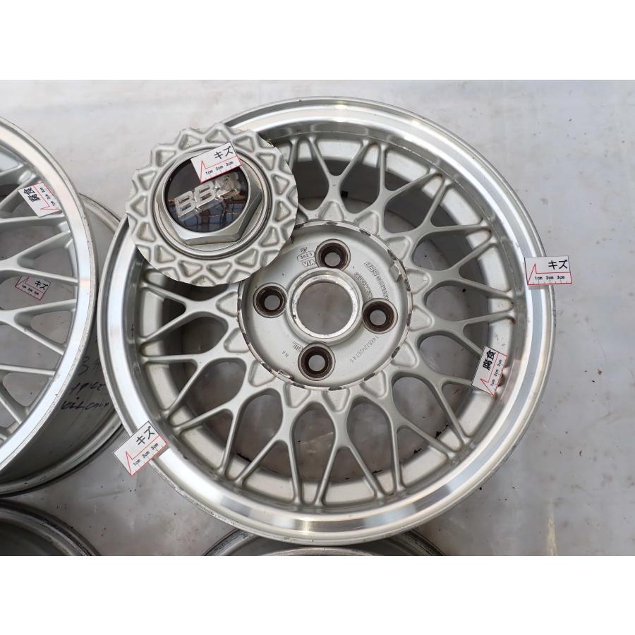 4本SET 会社宛送料無料 14×6J BBS マツダロードスター NA 純正