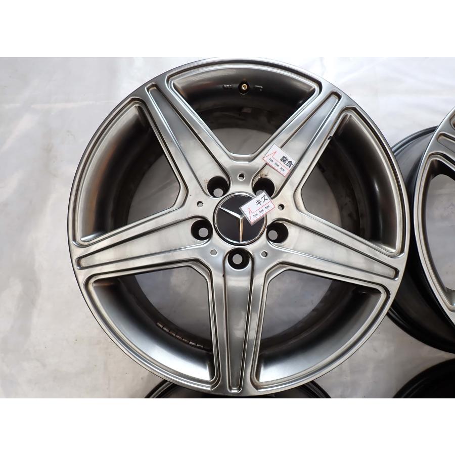 4本SET 会社宛 送料無料 17×7.5J ベンツ 純正風 アルミ 5穴 PCD 112mm