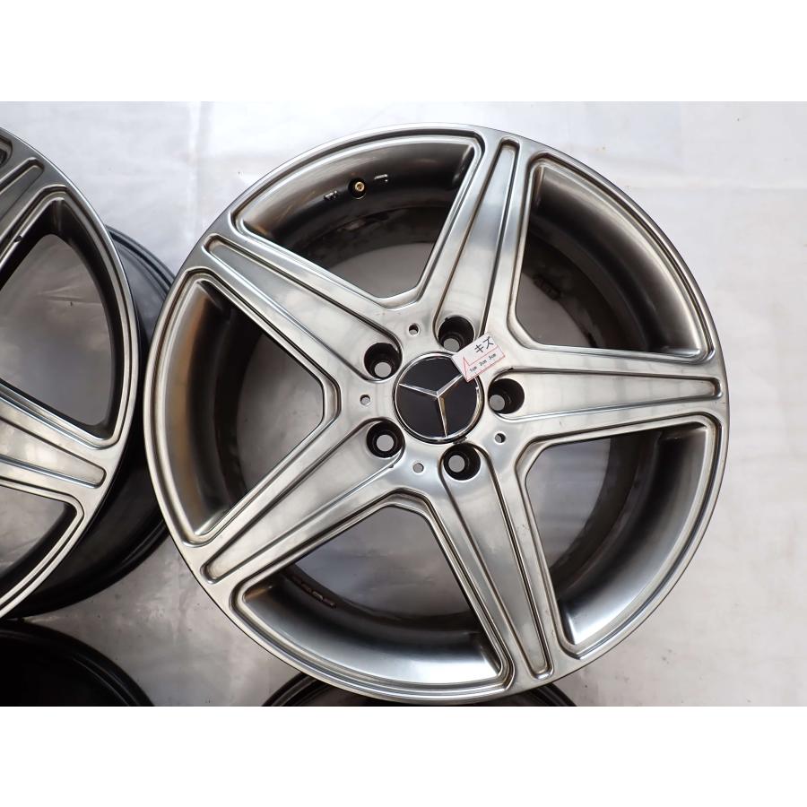 4本SET 会社宛 送料無料 17×7.5J ベンツ 純正風 アルミ 5穴 PCD 112mm