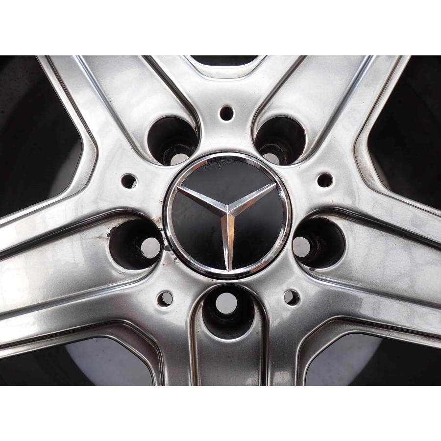 4本SET 会社宛 送料無料 17×7.5J ベンツ 純正風 アルミ 5穴 PCD 112mm