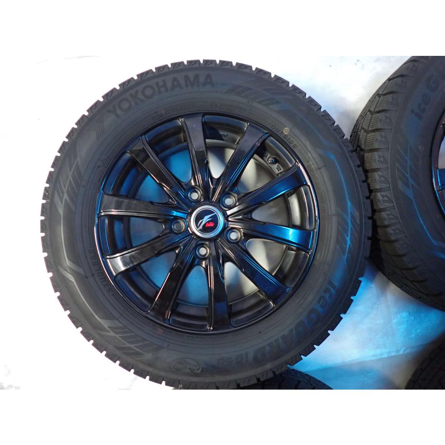iceGUARD 冬4本SET 会社宛 送料無料 195/65R15×6J 91Q ヨコハマ アイス