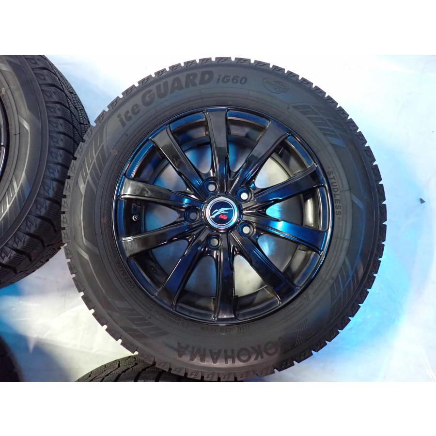 iceGUARD 冬4本SET 会社宛 送料無料 195/65R15×6J 91Q ヨコハマ アイス 