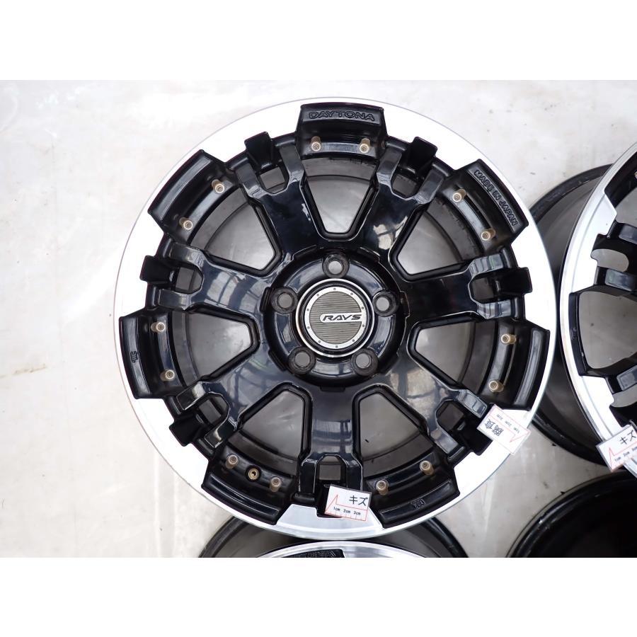4本SET 会社宛 送料無料 16×7J RAYS レイズ DAYTONA FDX F7 アルミ 5穴