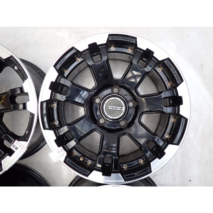 4本SET 会社宛 送料無料 16×7J RAYS レイズ DAYTONA FDX F7 アルミ 5穴