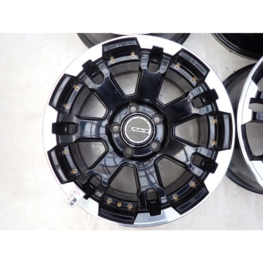 4本SET 会社宛 送料無料 16×7J RAYS レイズ DAYTONA FDX F7 アルミ 5穴