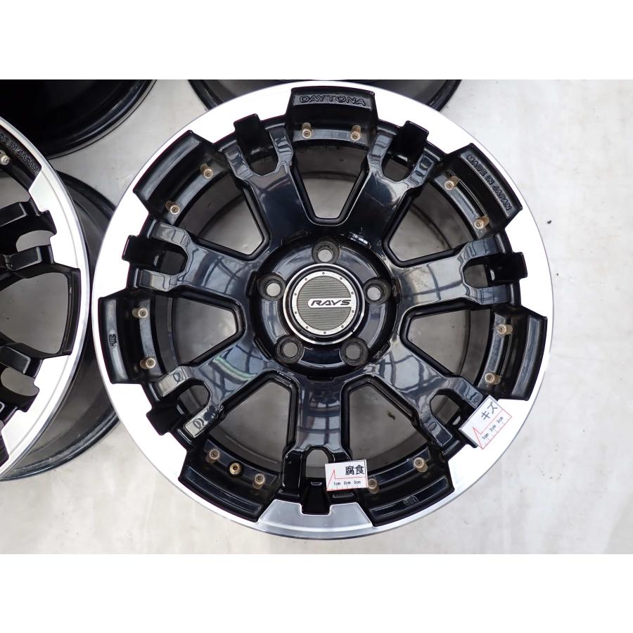 RAYS DAYTONA FDX F7 16インチホイール4本セット 4本SET 会社宛 送料無料 16×7J RAYS レイズ DAYTONA FDX F7 アルミ 5穴