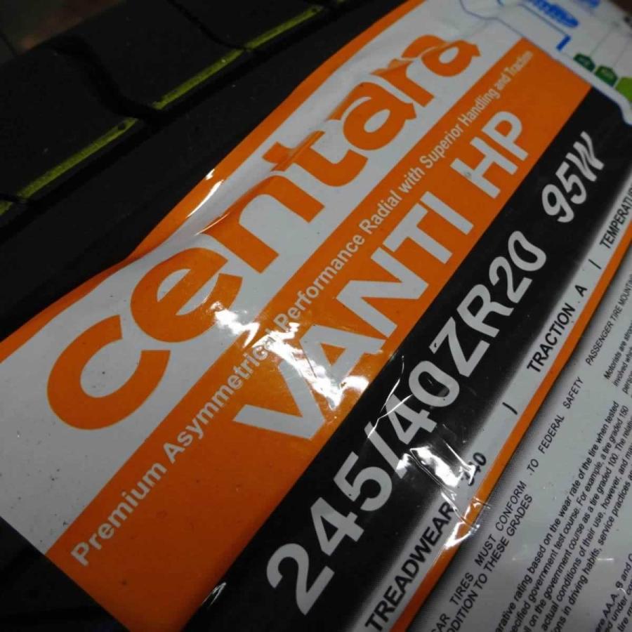 会社宛て配送で送料無料 245/40R20 新品サマータイヤ centara VANTI HP 