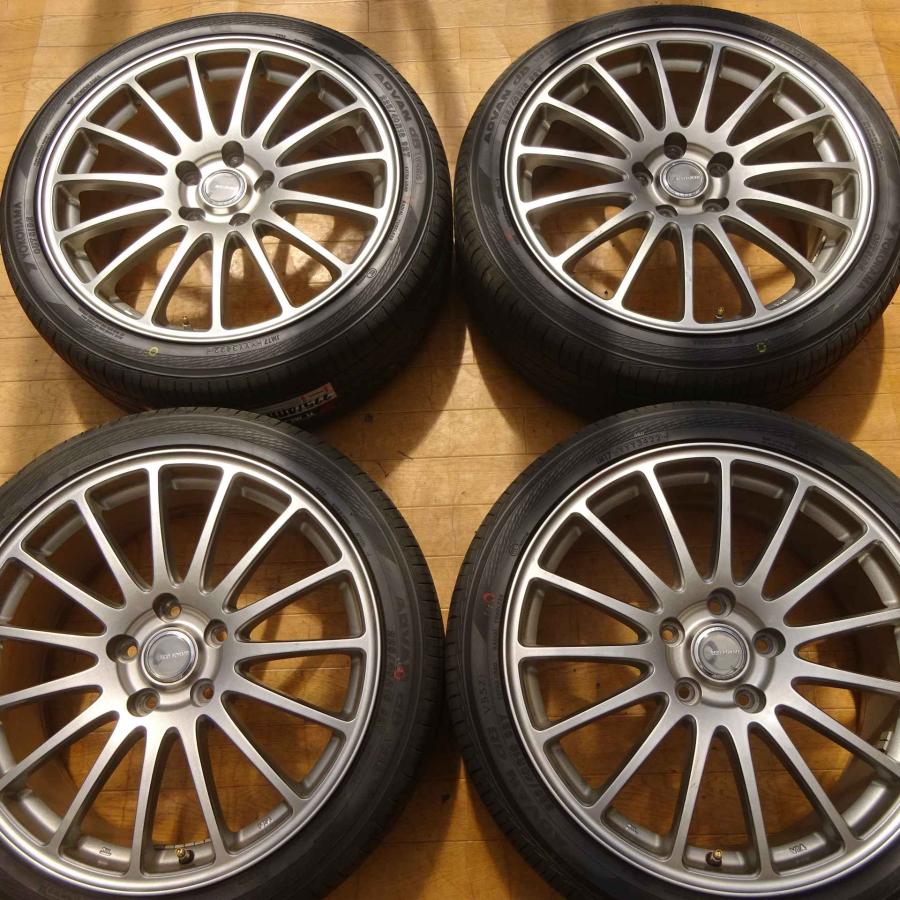アドバンdb 夏新品 2022年製 4本SET 会社宛 送料無料 225/40R18×7.5J