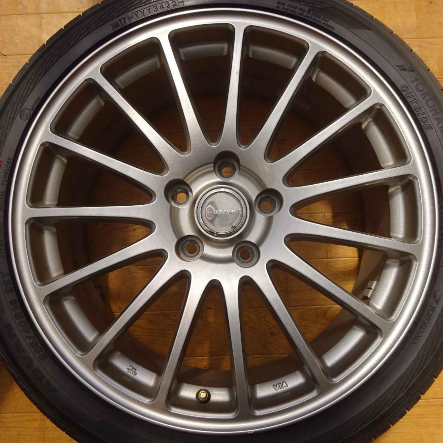 アドバンdb 夏新品 2022年製 4本SET 会社宛 送料無料 225/40R18×7.5J