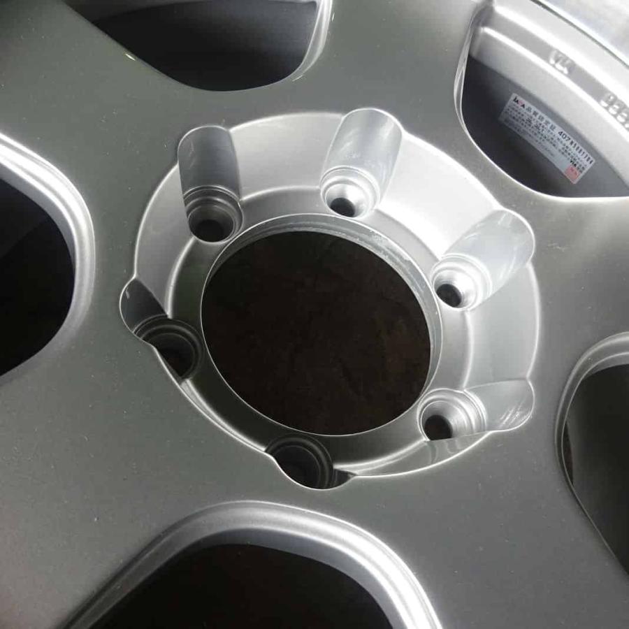 新品4本SET 会社宛 送料無料 16×8J 4×4 クロカン アルミ 6穴 PCD 139.7
