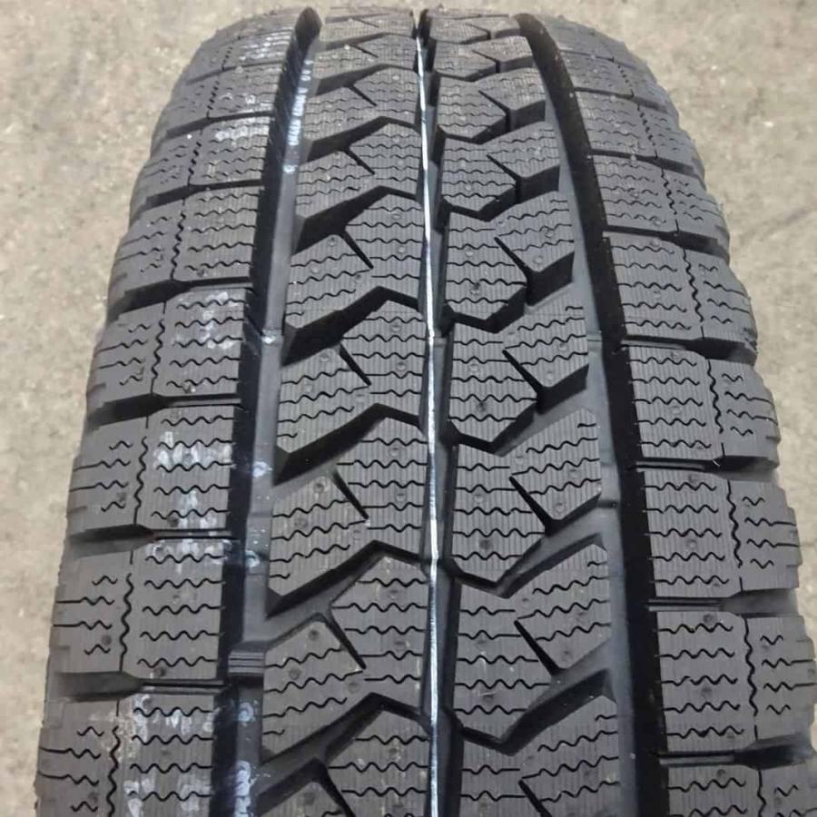 小型トラック3t車クラス BRIDGESTONE中古タイヤ6本セット ブリザック 冬 新品 2022年製 6本SET 会社宛 送料無料 225/70R16 117