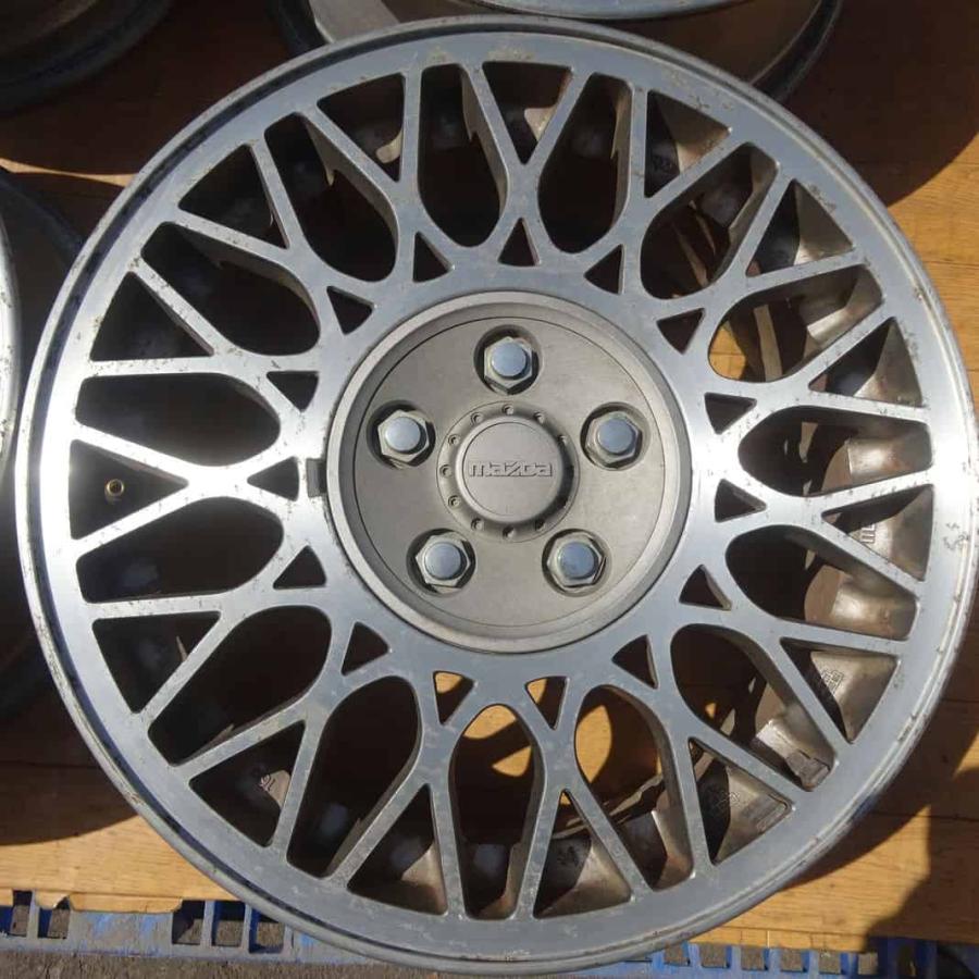 4本SET 会社宛送料無料 16×7J マツダ サバンナ RX-7 FC3S 純正