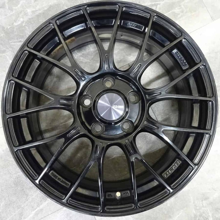 4本SET 会社宛 送料無料 17×7J エンケイ PFM1 アルミ 5穴 PCD 114.3mm