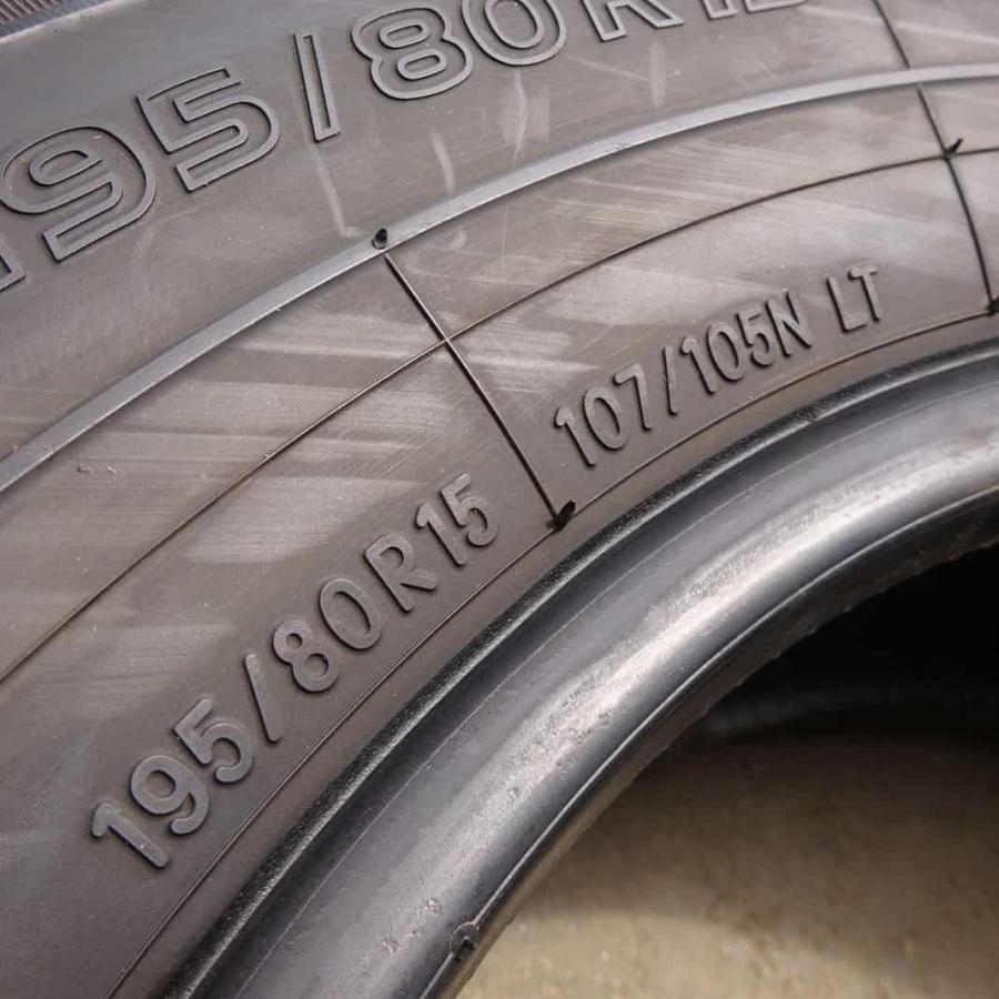 DELVEX 冬4本SET 会社宛 送料無料 195/80R15 107/105 LT トーヨー M935