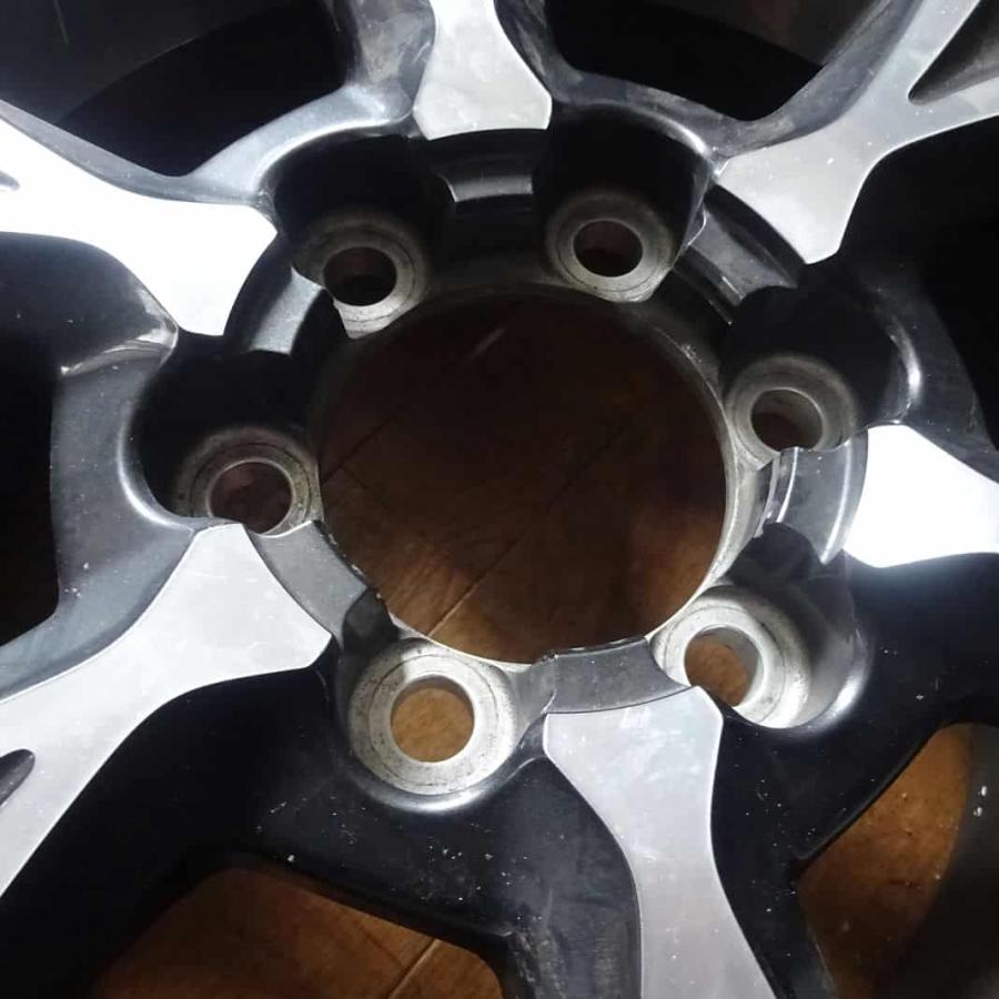 4本 会社宛送料無料 15×6J トヨタ純正 アルミ 6穴 PCD 139.7mm +35