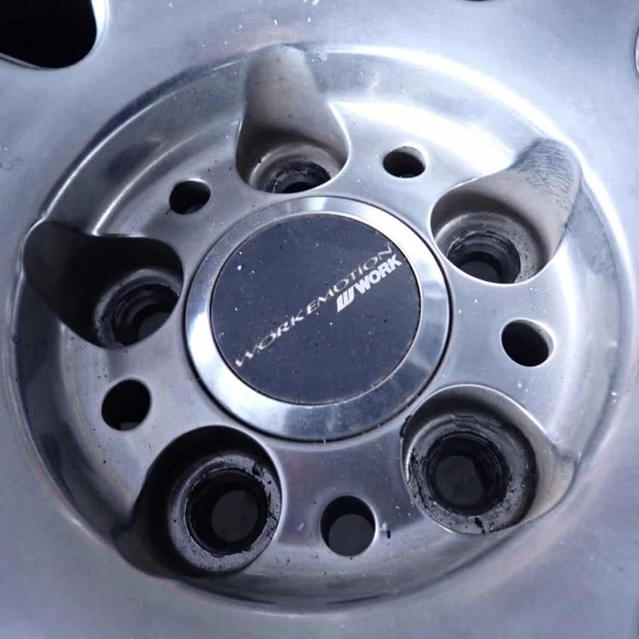 4本 会社宛 送料無料 18×7.5J WORK EMOTION エモーション CR 極 アルミ 