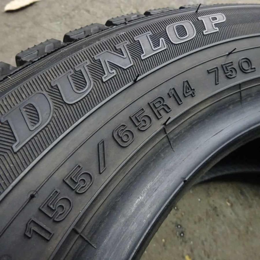 WINTER MAXX 02 冬4本SET 会社宛 送料無料 155/65R14 75Q ダンロップ