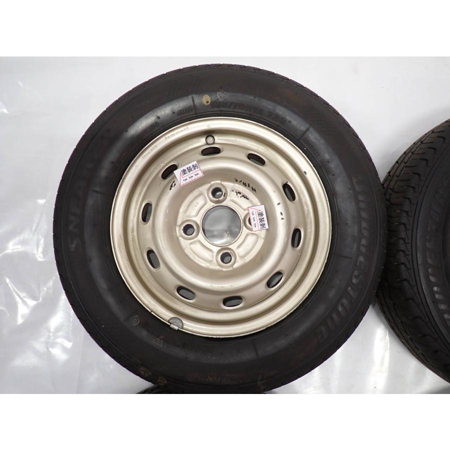 BRIDGESTONE 夏4本SET 会社宛 送料無料 155/70R12×4J 73S
