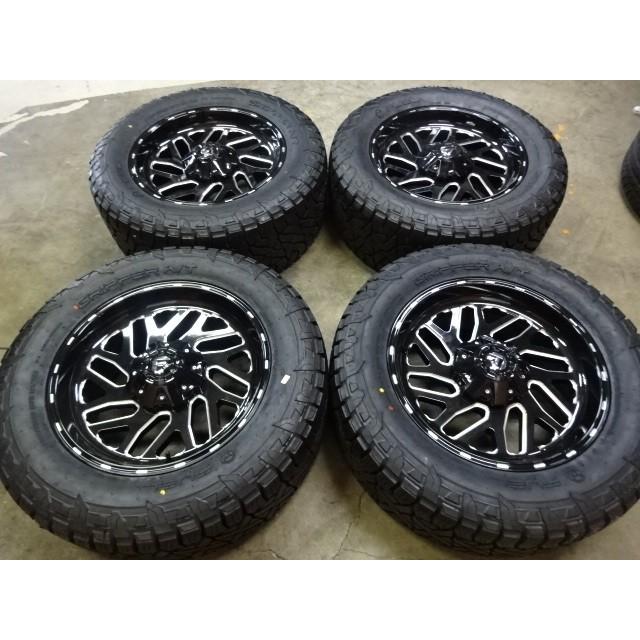 FUEL グリッパー A/T 305/55R20 121/118 LT SUMMER 4本 OFFROAD アルミ 
